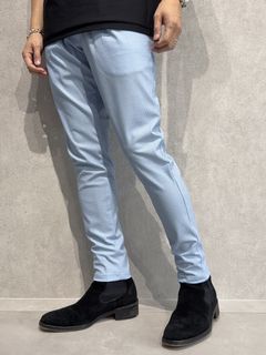 CHRIS EASY TUCK  PANTS / RC36-ST-016T / イージータックパンツ / チェックサックス