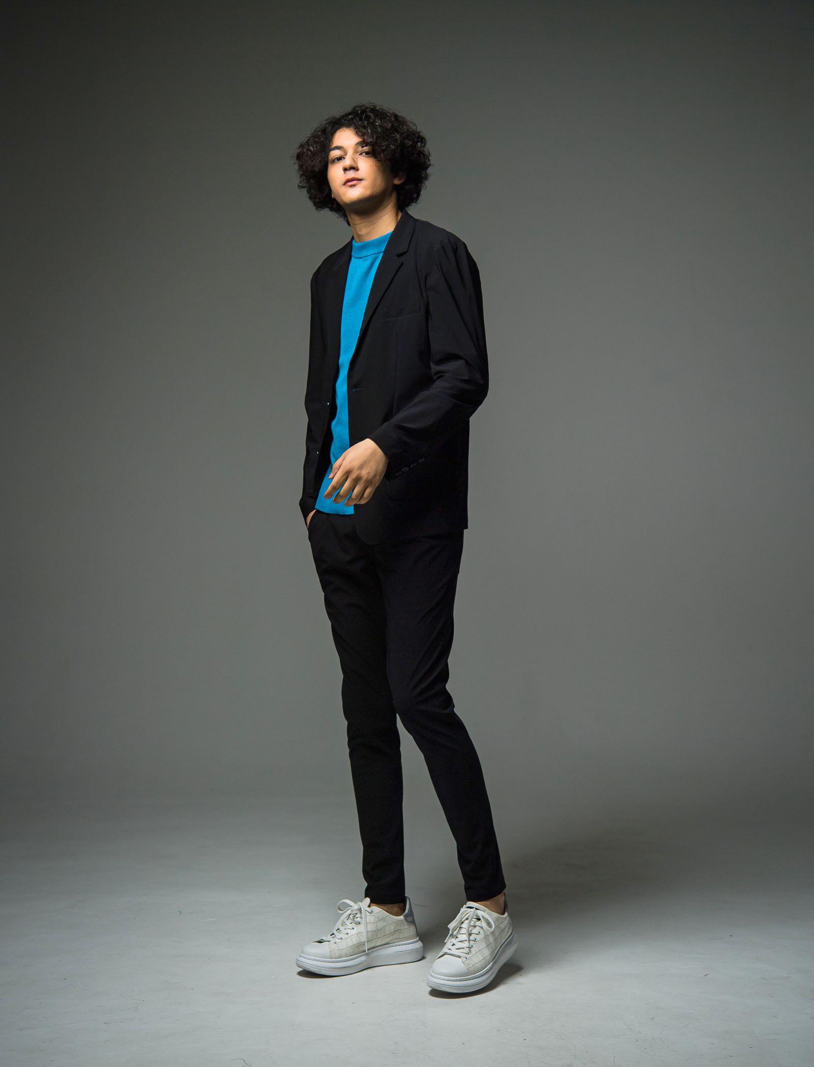 PK JACKET / RC29-JK-006 / ポケッタブルテーラードジャケット / ブラック