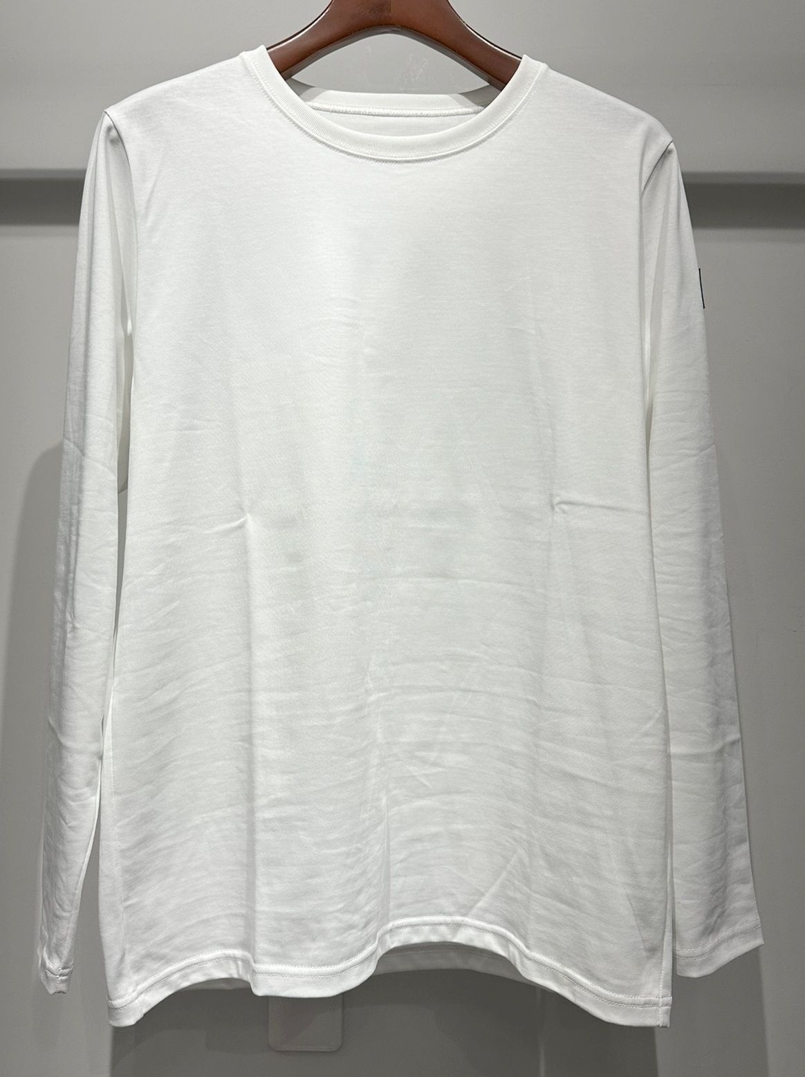 LONG SLEEVE TEE / RC35-T-008 / 無地長袖Tシャツ / ホワイト