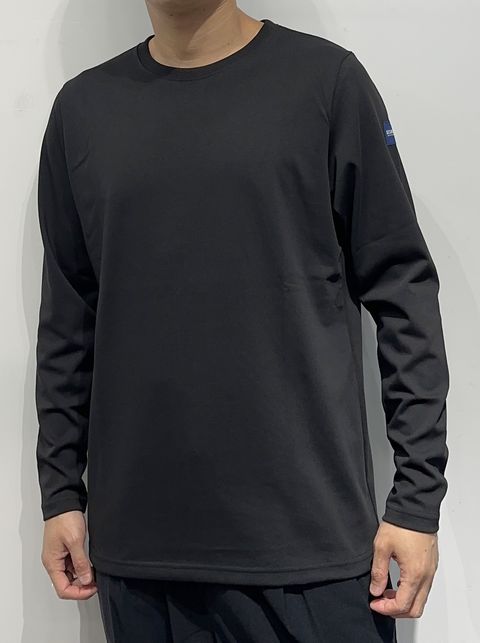 LONG SLEEVE TEE / RC35-T-008 / 無地長袖Tシャツ / ブラック