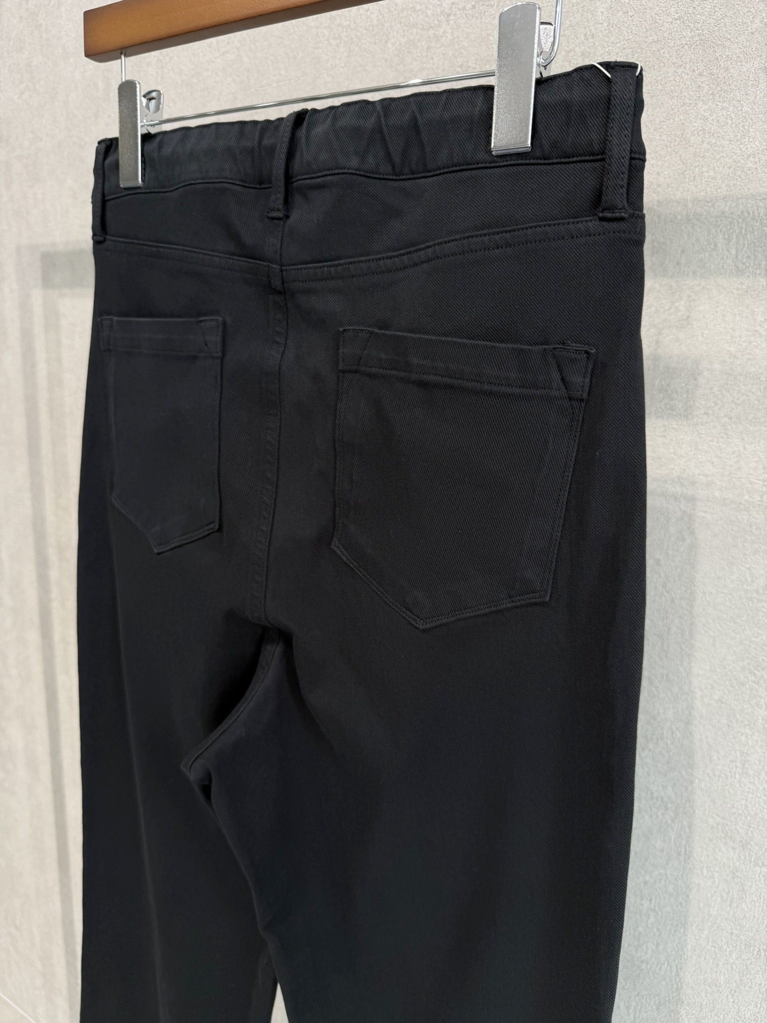 KING DENIM JERSEY / BASIC-ST-005 / デニムジャージバギーワイドパンツ / ブラック