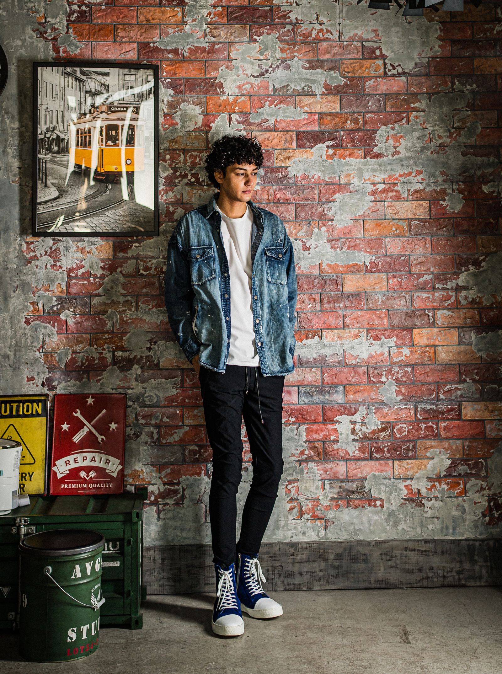 OVER DENIM SHIRTS / RC33-SH-002 / オーバーデニムシャツ / ダークインディゴ