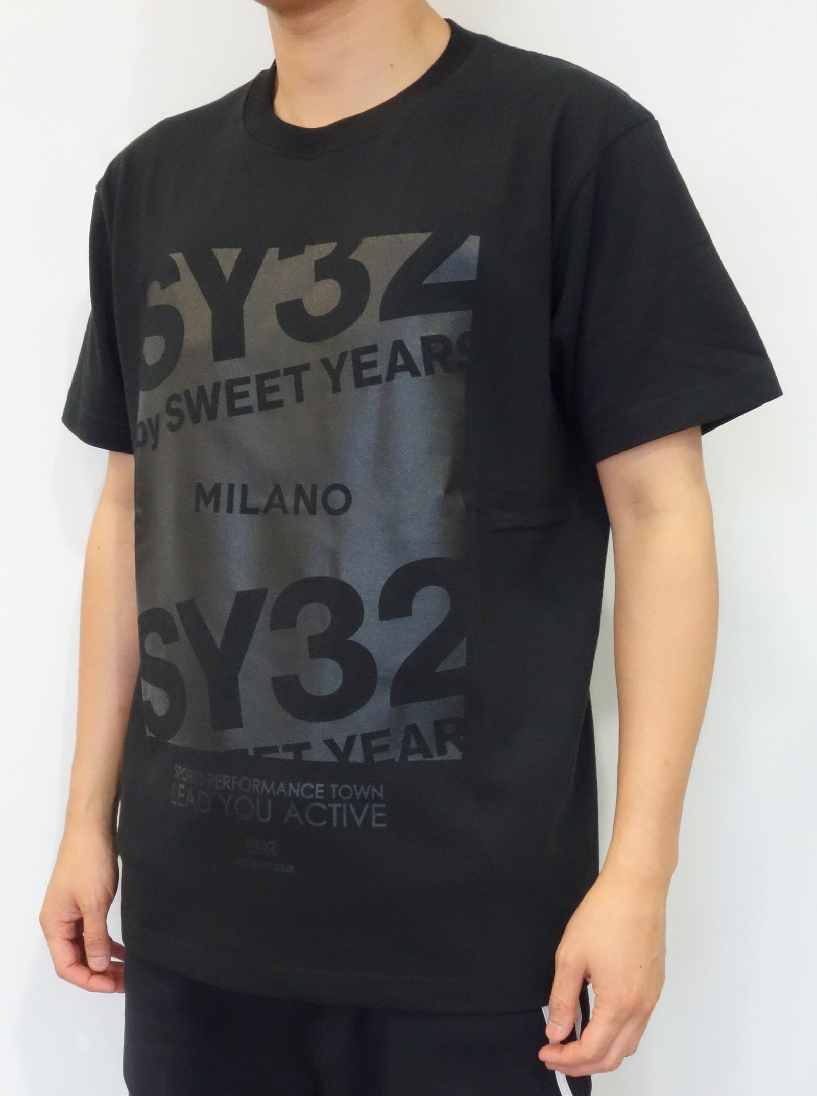 SY32 by SWEET YEARS - 【別注アイテム】 eNs EXCLUSIVE MILANO LOGO T