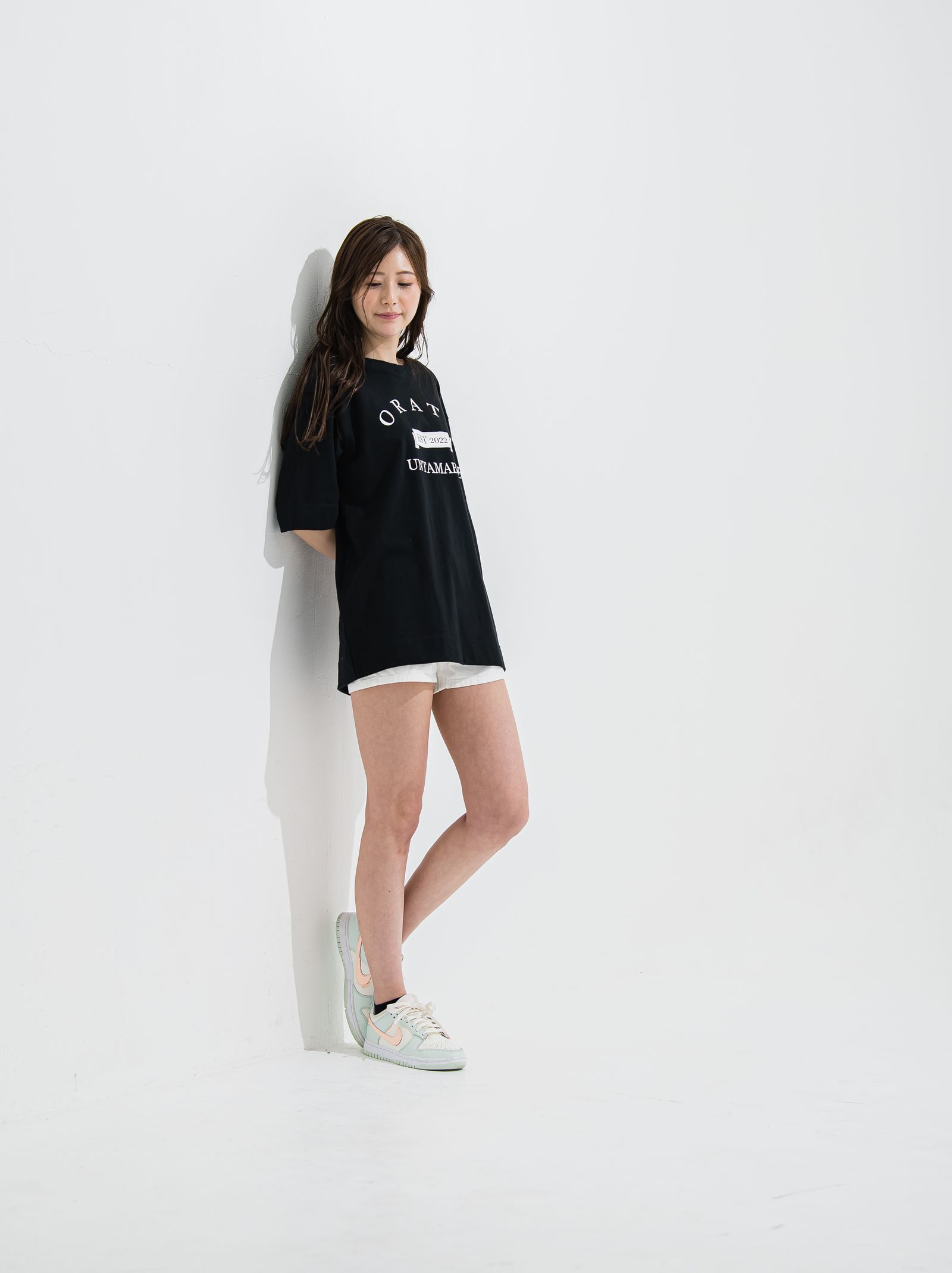 VINTAGE COLLEGE CREW T / OR2-T-001 / プリントTシャツ / ブラック (6月中旬入荷予定)