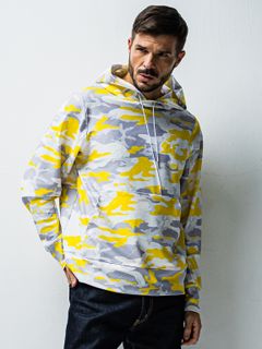 PULLOVER HOODIE / OR1-C-003 / プルオーバーパーカー / イエローカモフラ (1月上旬入荷予定)