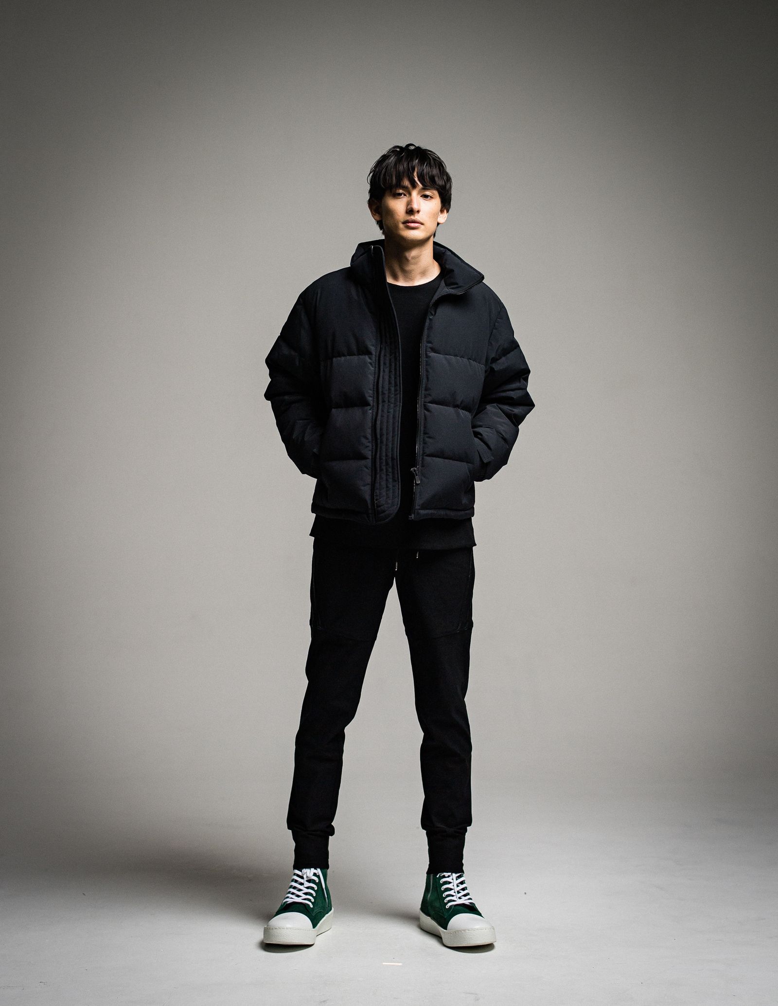 TYLER HEAT LINE PANTS / RC26-ST-026H / 裏起毛イージーラインパンツ / ブラック