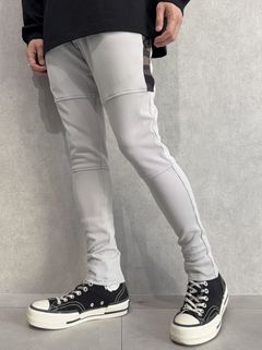JT PT / RC41-ST-045 / 切り替えラインタックパンツ / グレージュ