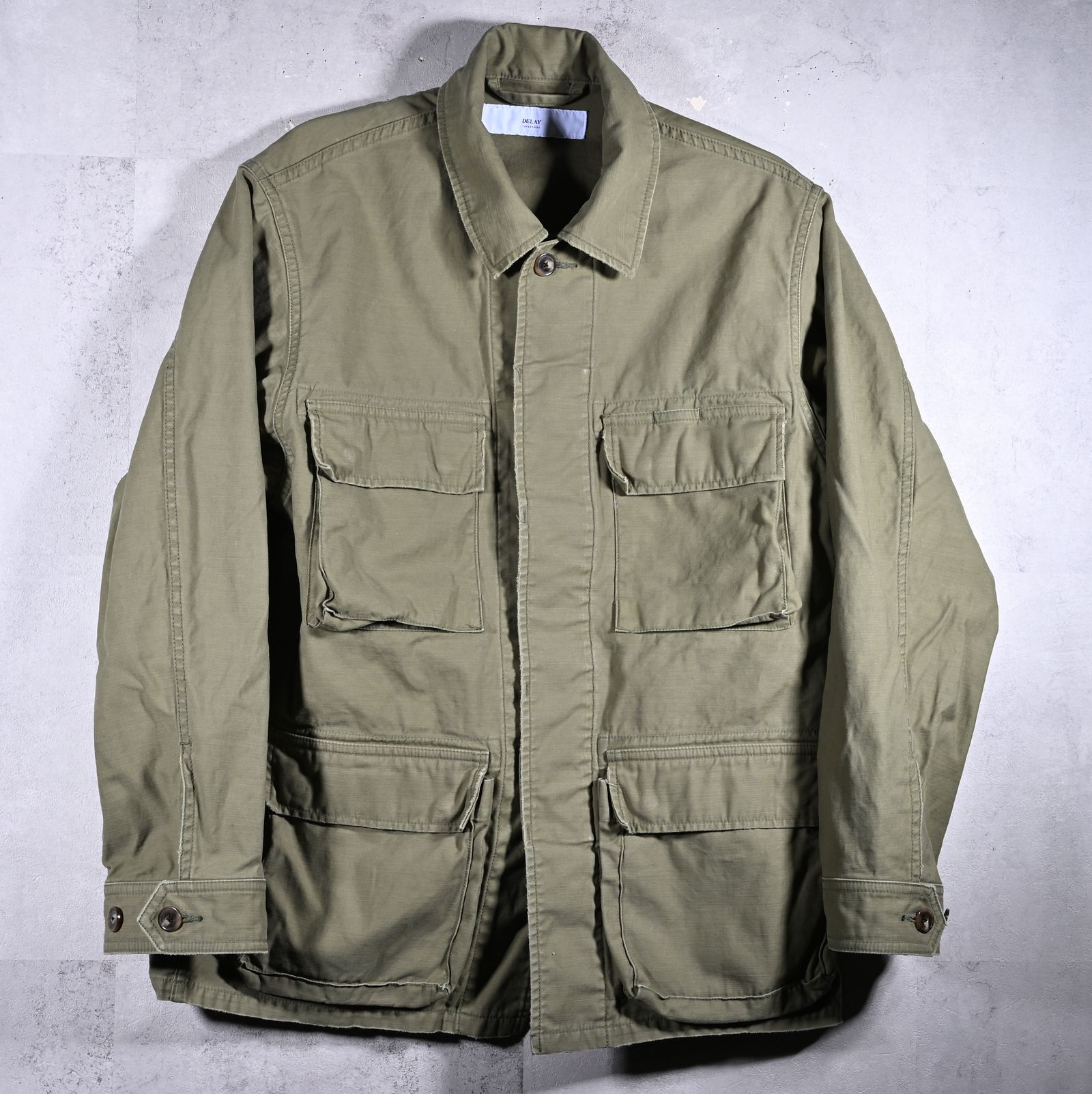 BDU PB JK / DP1-JK-003 / BDUミリタリージャケット / カーキ (2月中旬入荷予定)