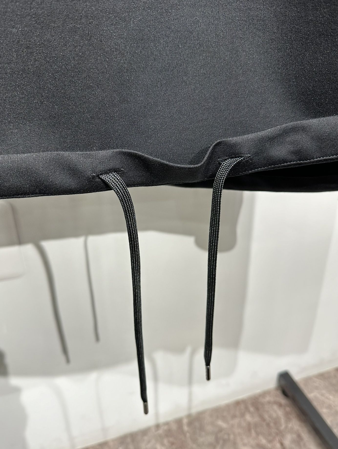 PULLOVER JERSEY SHIRT / RC34-SH-002 / 裏起毛ハーフジップシャツ / ブラック