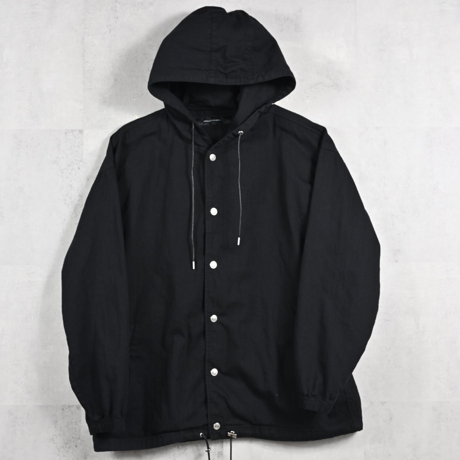 COACH HOODIE / RC39-JK-005 / コーチパーカー / ブラック (2月中旬入荷予定)
