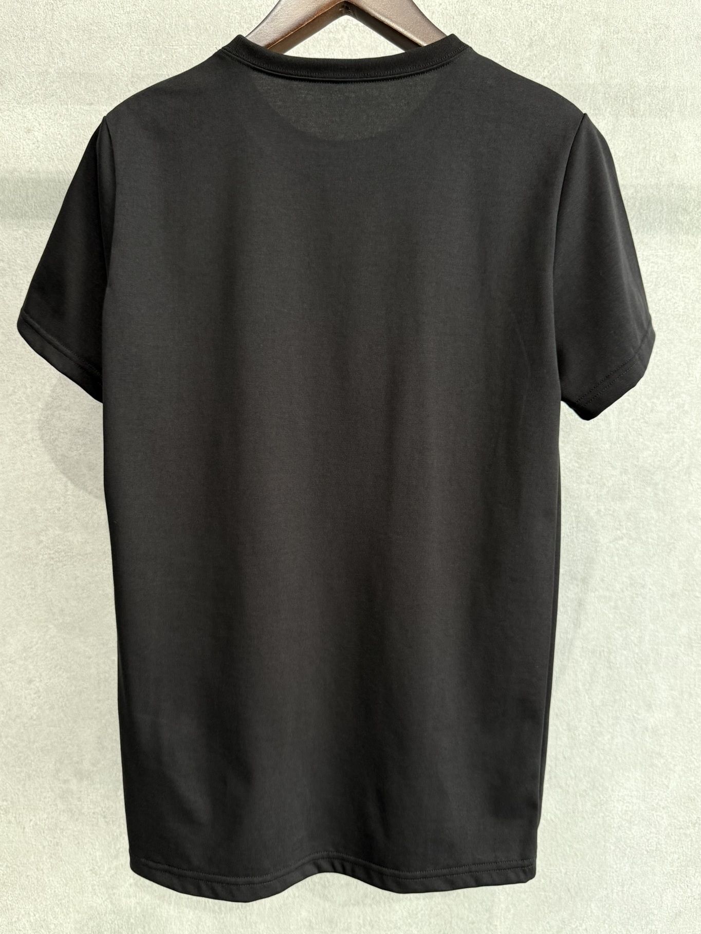 NSNF BASIC TEE / RC35-T-003 / メッセージロゴジャストTシャツ / ブラック