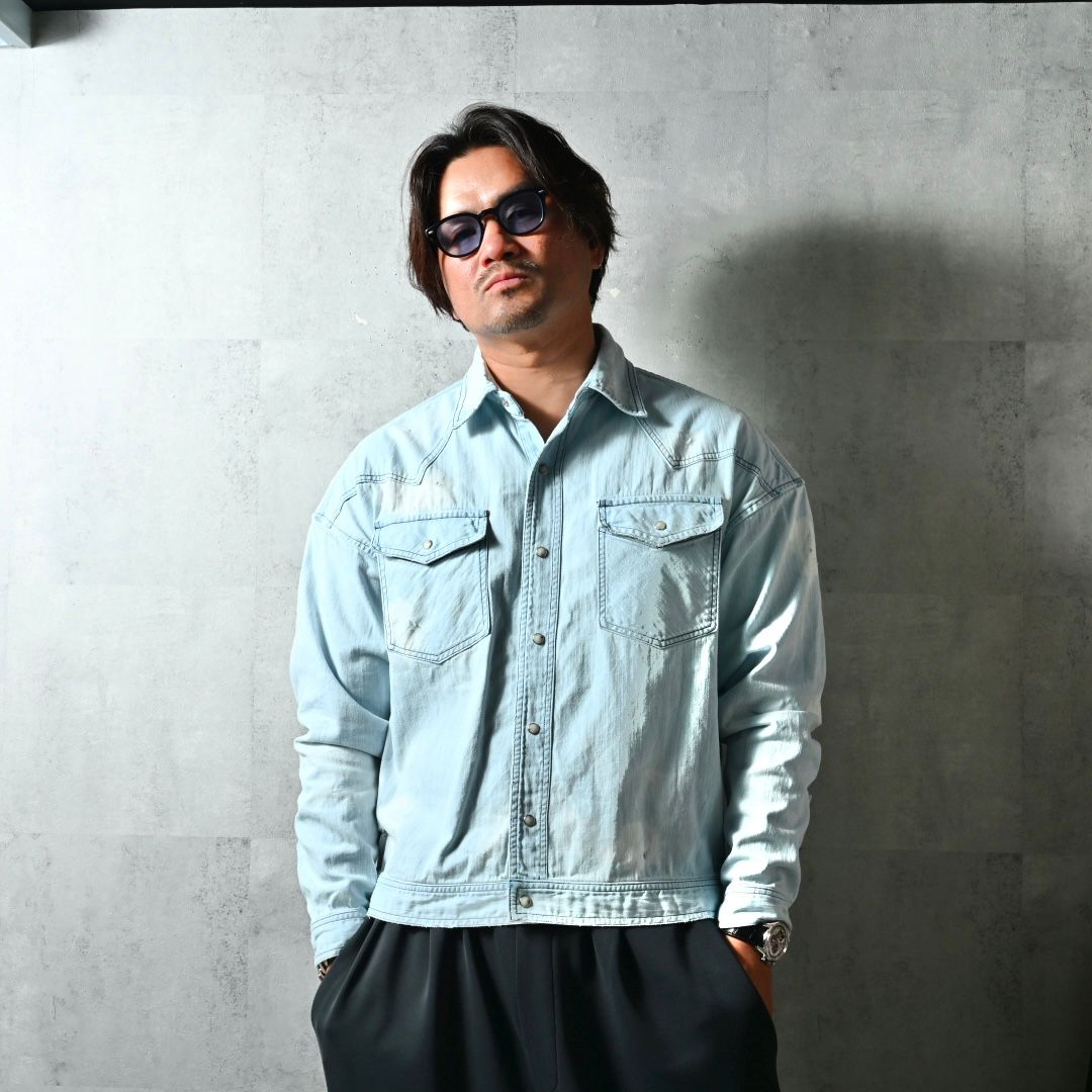 WESTAN JK / DP1-JK-004 / ウエスタンシャツジャケット / ライトインディゴ (3月中旬入荷予定)