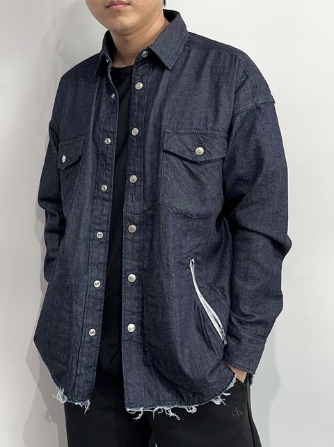 OVER DENIM SHIRTS / RC33-SH-002 / オーバーデニムシャツ / インディゴワンウォッシュ