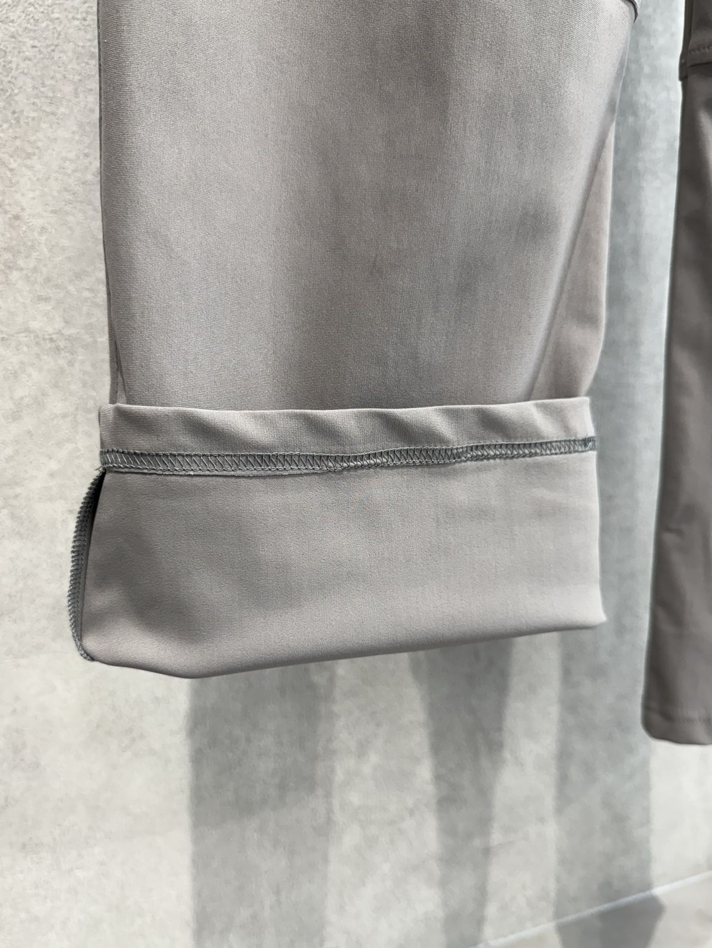 JOHNSON LINE WIDE PANTS / RC39-ST-009WT / ジョンソンラインワイドタックパンツ / グレー×ホワイト