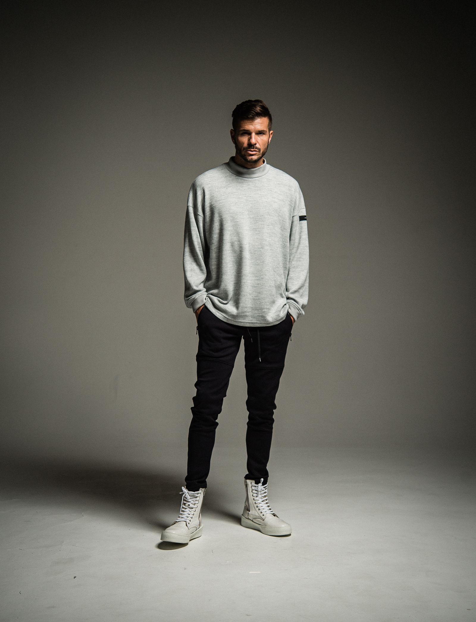 MOCKNECK OVER KNIT / RC22-K-001 / モックネックニット