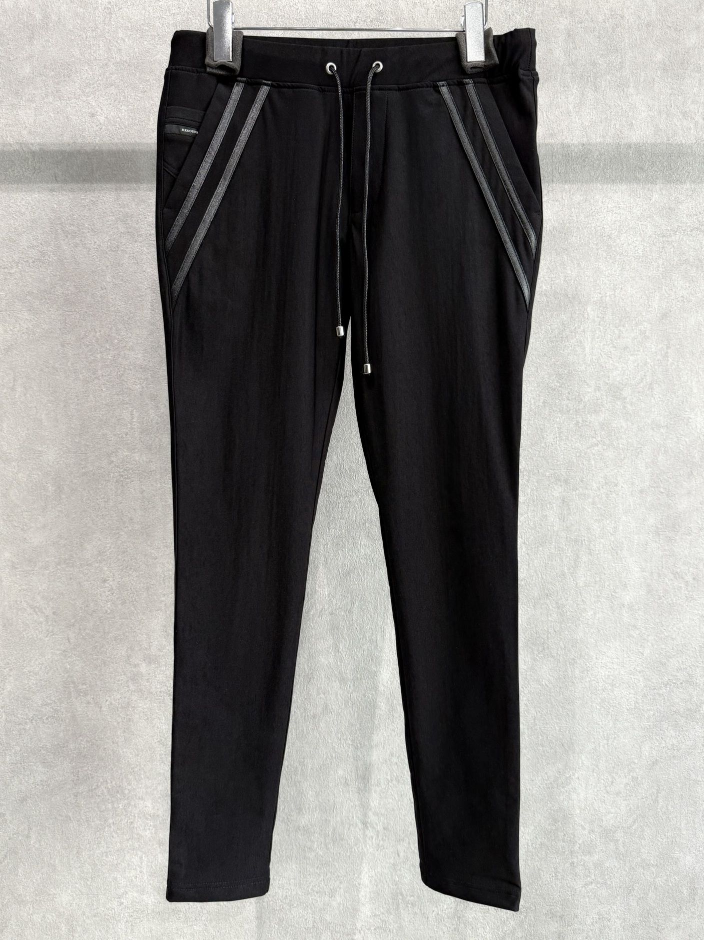 HEAT EDGE PT / RC38-ST-014H / 裏起毛エッジラインパンツ / ブラック×ブラック