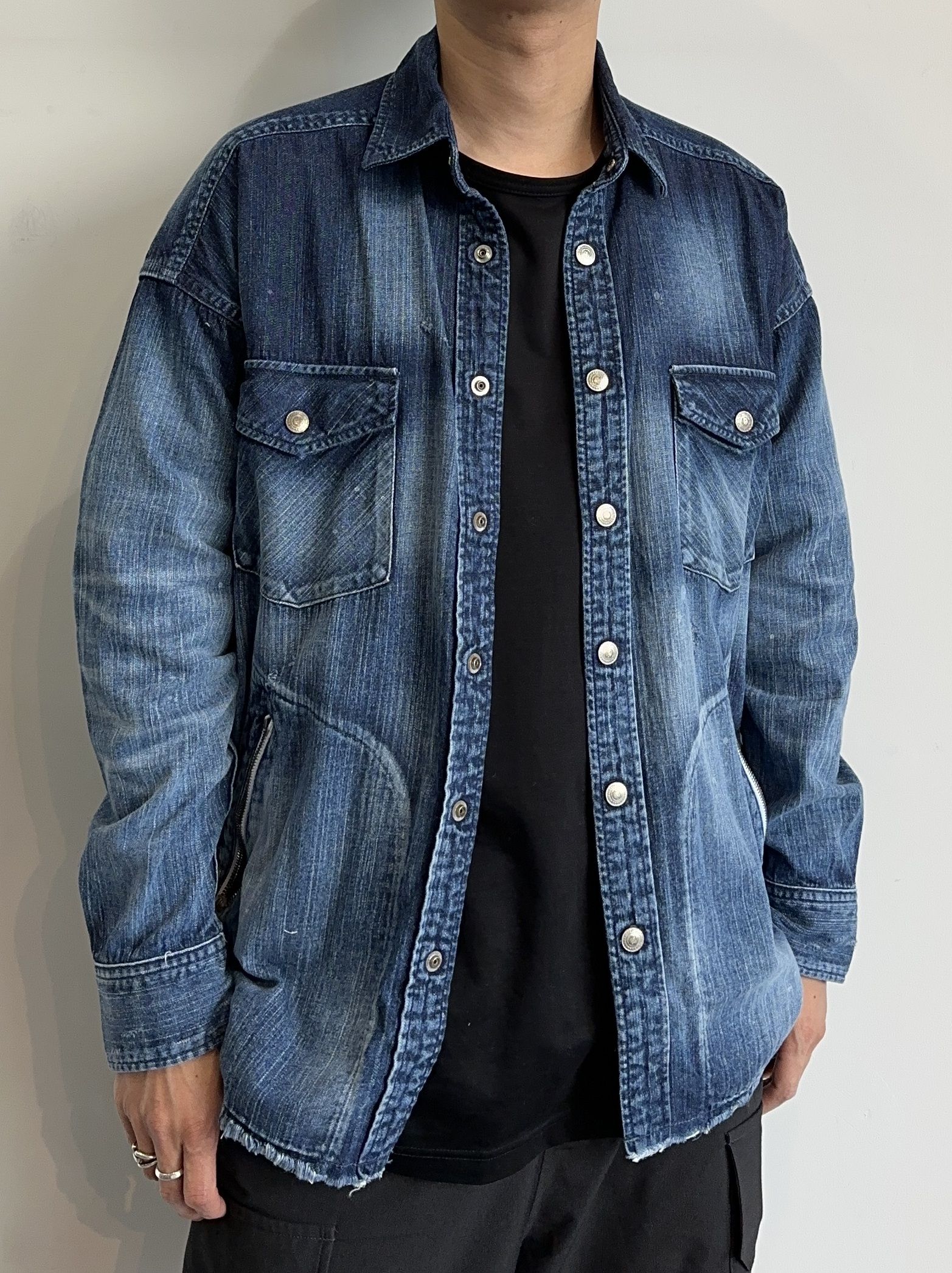 OVER DENIM SHIRTS / RC29-SH-001 / オーバーデニムシャツ / ダークインディゴ
