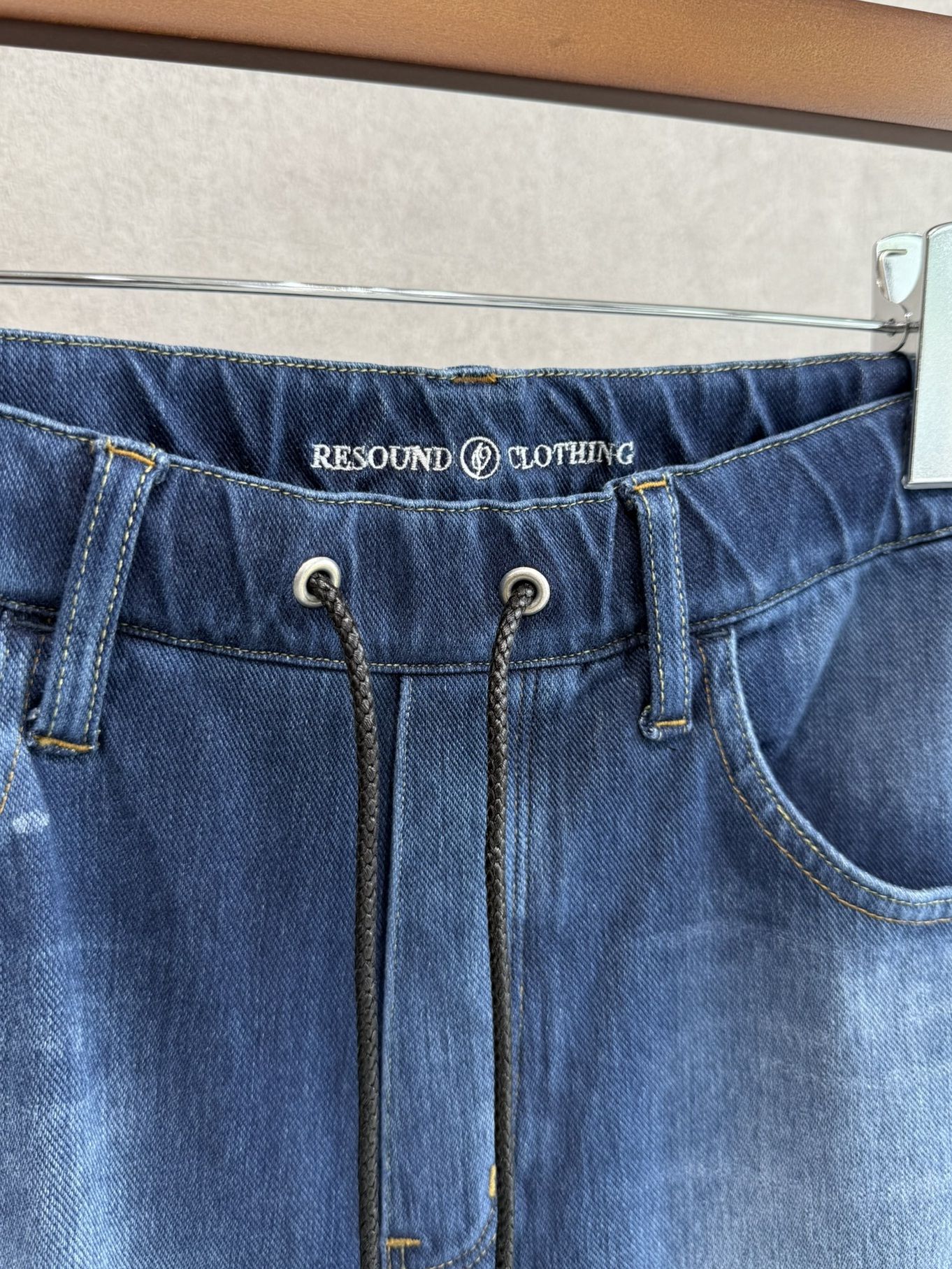 KING DENIM JERSEY / RC37-ST-005 / デニムジャージ バギーワイドパンツ / ダークインディゴ