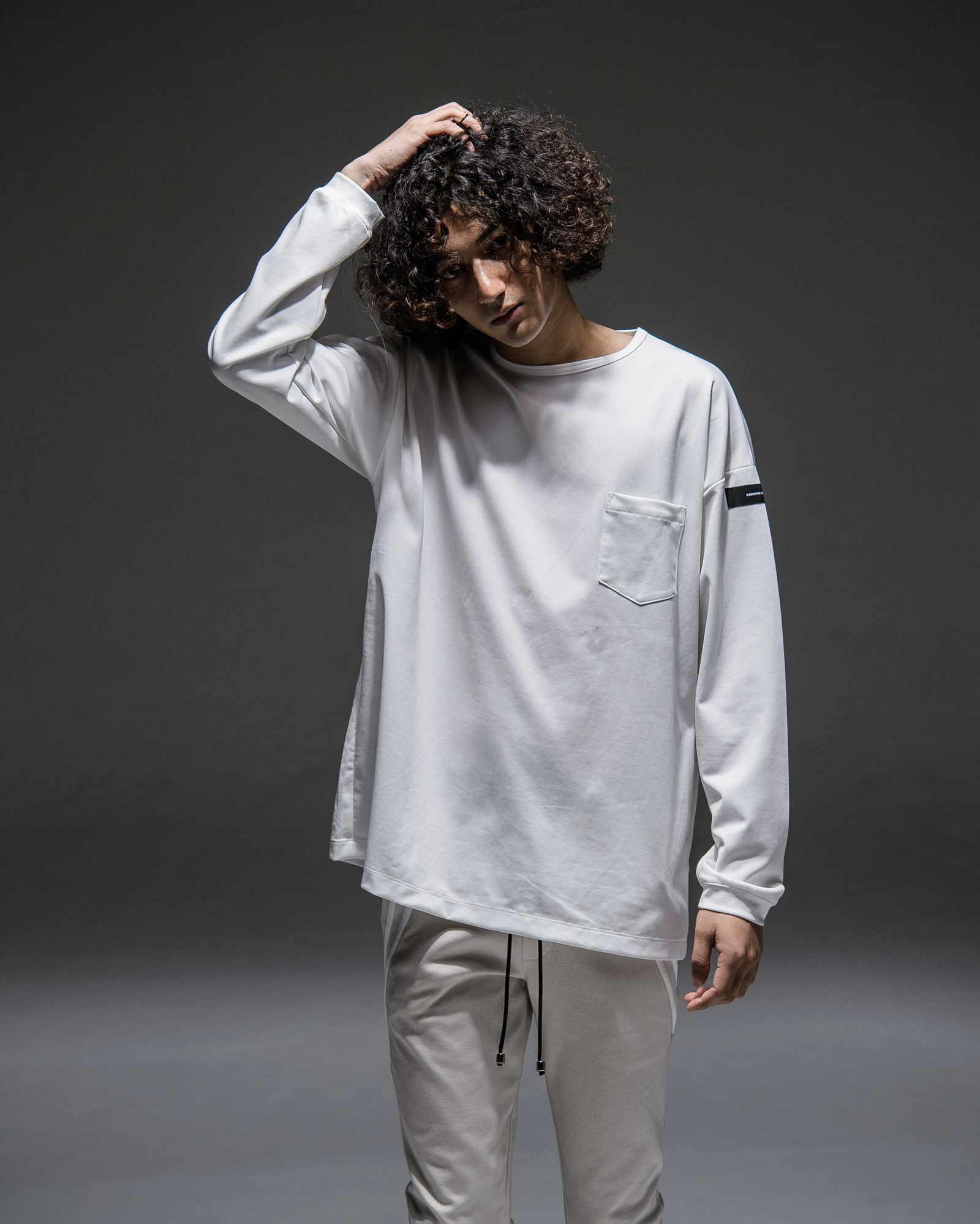 DOUBLE LOOSE POCKET LONG TEE / RC21-T-003 / ロングスリーブTシャツ