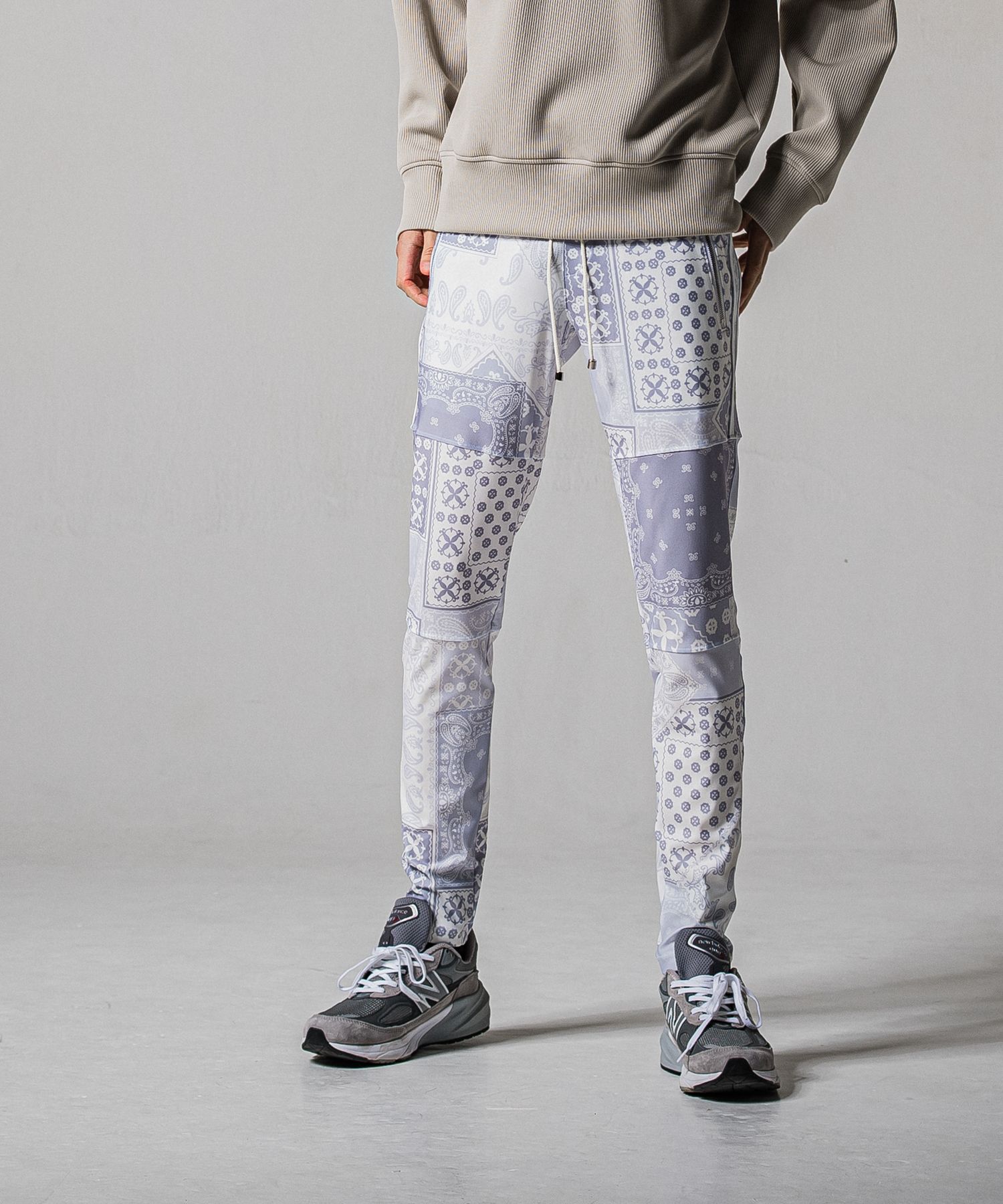 JOHNSON LINE NYLON PT / RC39-ST-009 / ジョンソンナイロンラインパンツ / バンダナグレー (3月上旬入荷予定)