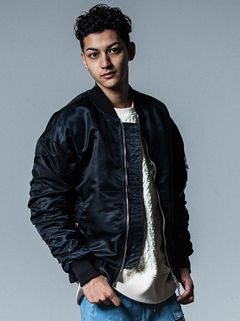 DAVID JACKET / RC33-JK-003 / MA-1 / ブラック