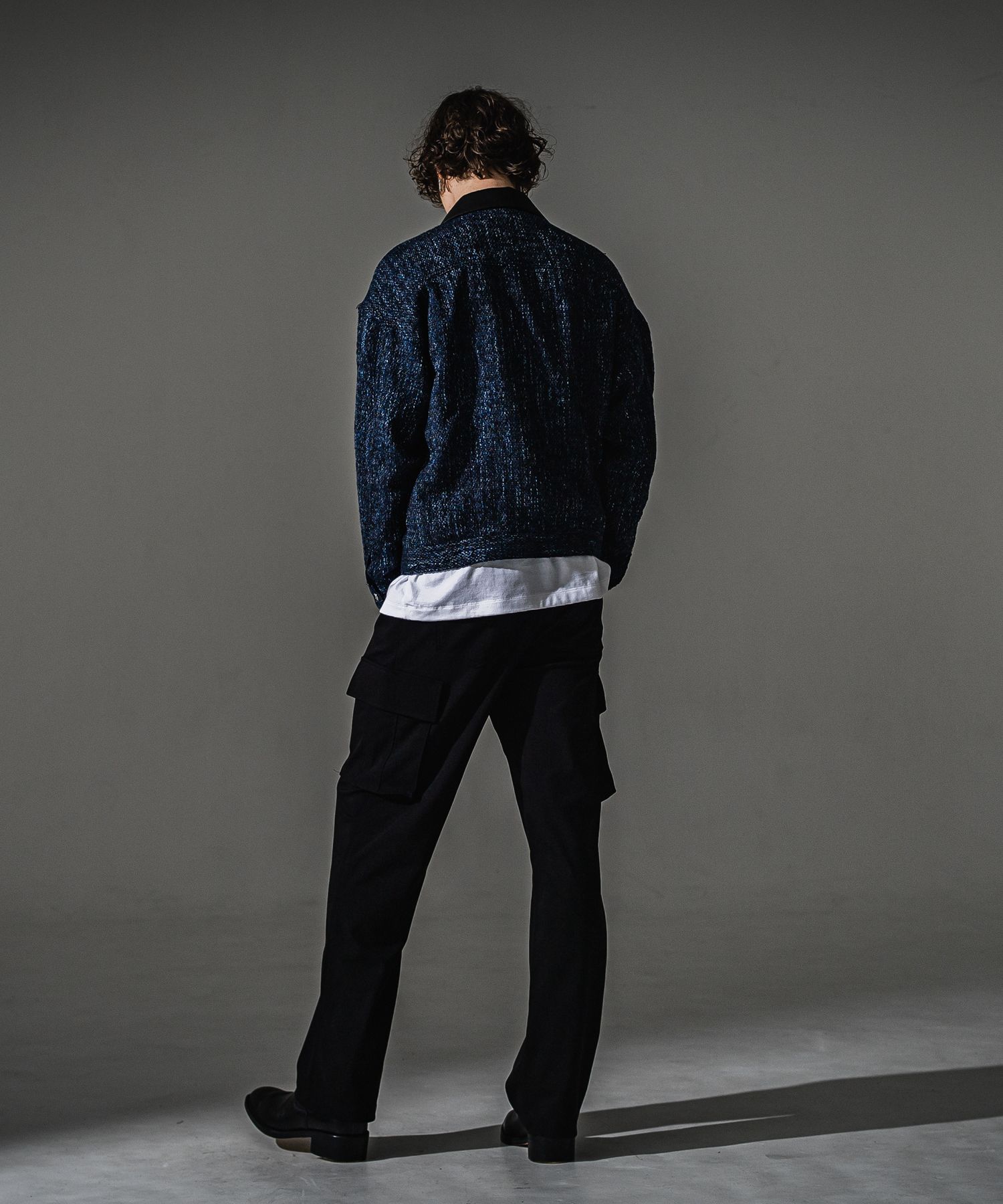 FCTWEED 2ND JK / RC41-JK-002 / ファンシーツイードジャケット / ネイビー (9月下旬入荷予定)