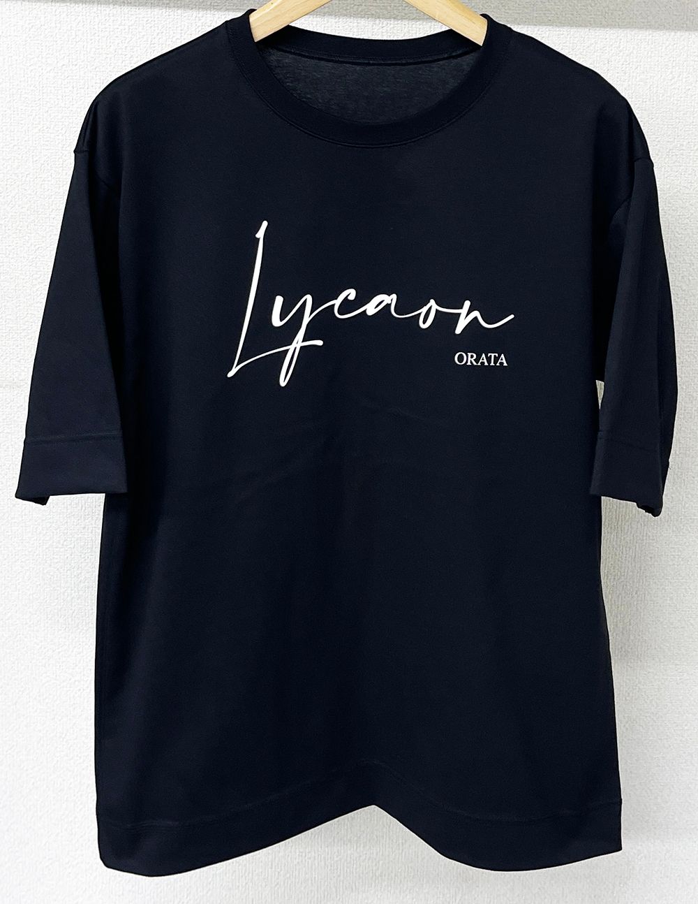 LYCAON CREW T / OR2-T-002 / プリントTシャツ / ブラック (6月中旬入荷予定)