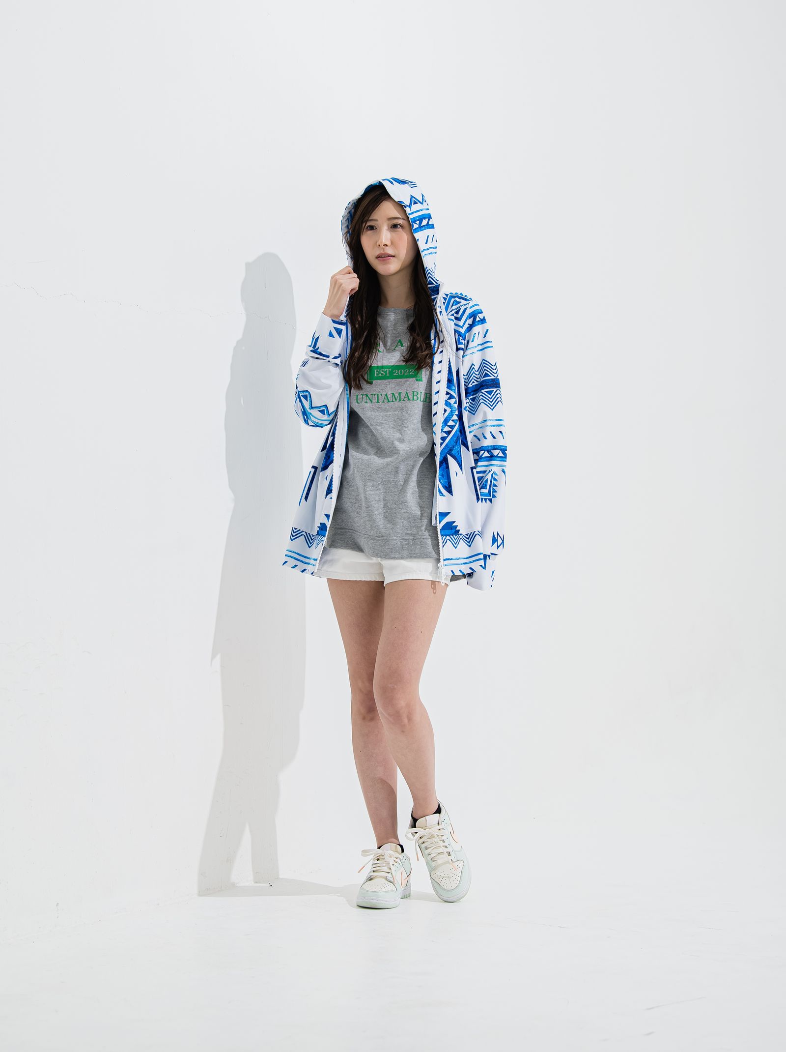 RUSH ZIP HOODIE / OR2-C-002 / ラッシュガードジップパーカー / ネイティヴブルー (6月中旬入荷予定)