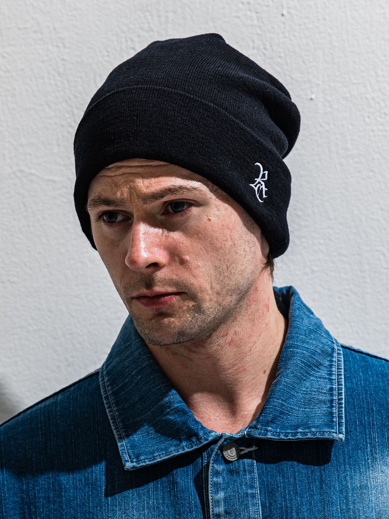 LINEN KNIT CAP / RC39-CAP-001 / コットンリネンニットキャップ / ブラックRC (2月上旬入荷予定)