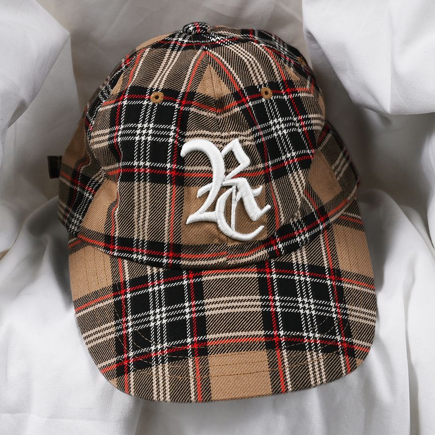 LOW CAP / RC41-CAP-002 / ローキャップ / チェック (6月中旬入荷予定)