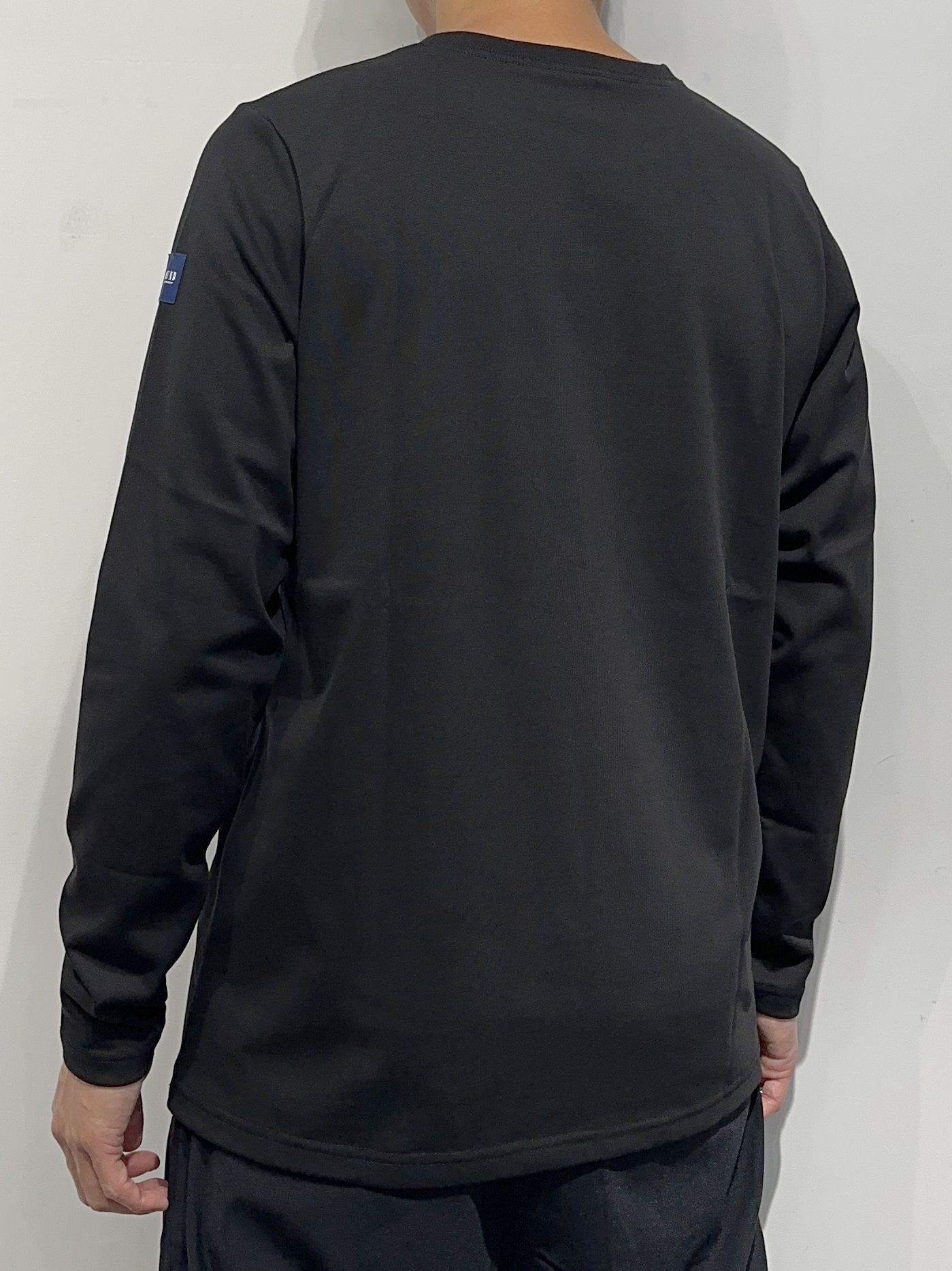 LONG SLEEVE TEE / RC35-T-008 / 無地長袖Tシャツ / ブラック