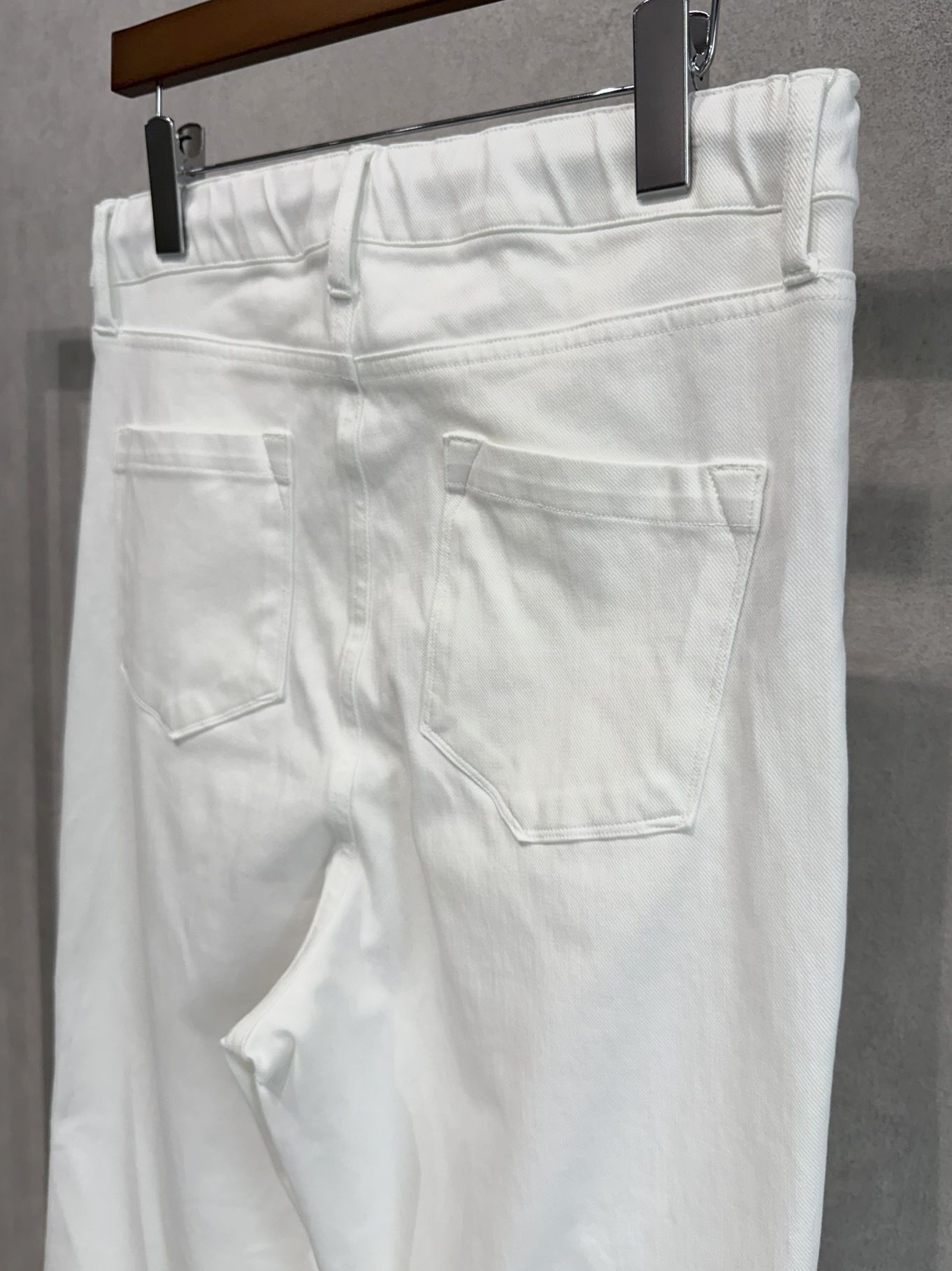 KING DENIM JERSEY / BASIC-ST-005 / デニムジャージ バギーワイドパンツ / ホワイト