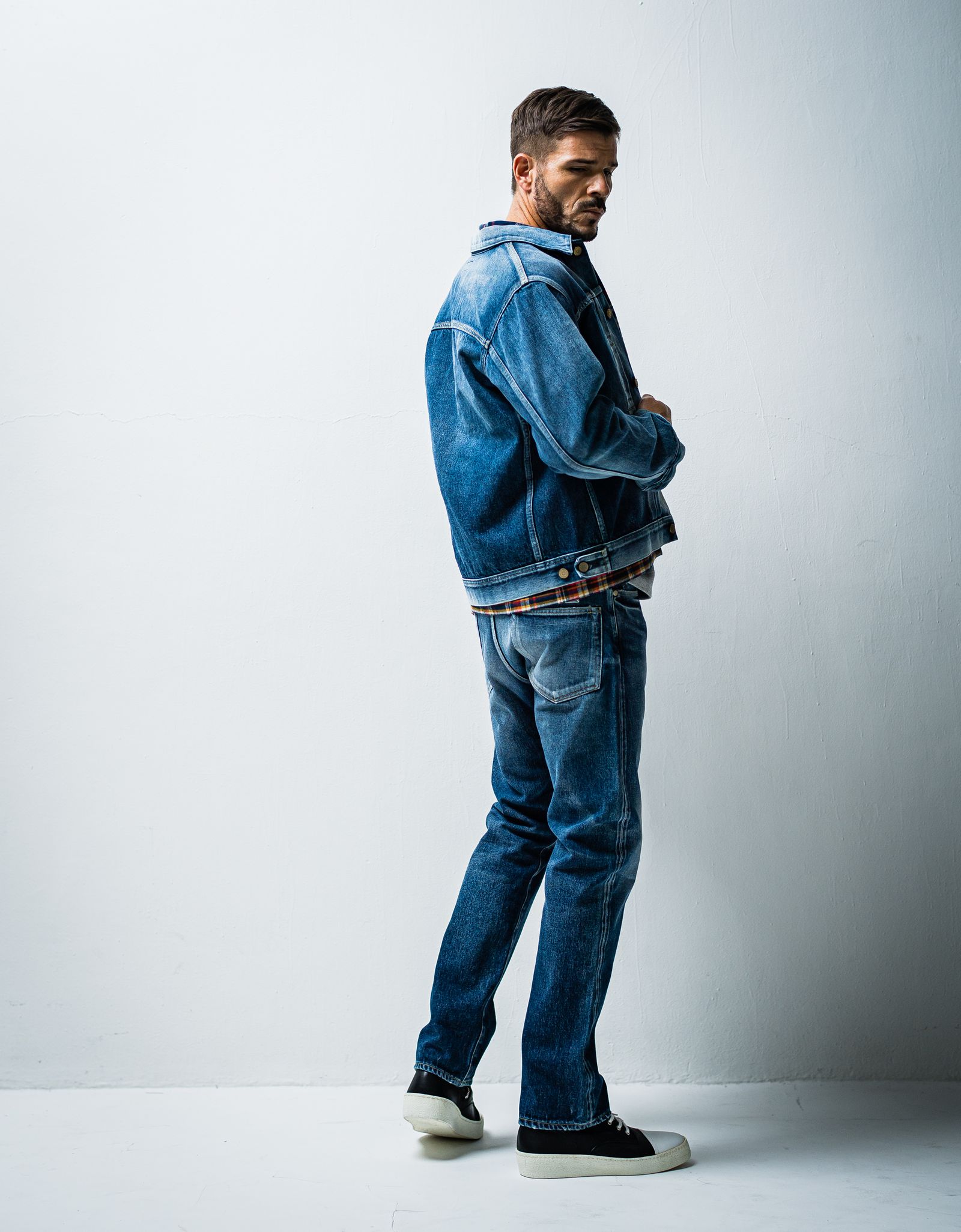 OR VINTEAGE JEANS / OR1-ST-001 / スリムテーパードストレートデニム / インディゴユーズド (12月中旬入荷予定)
