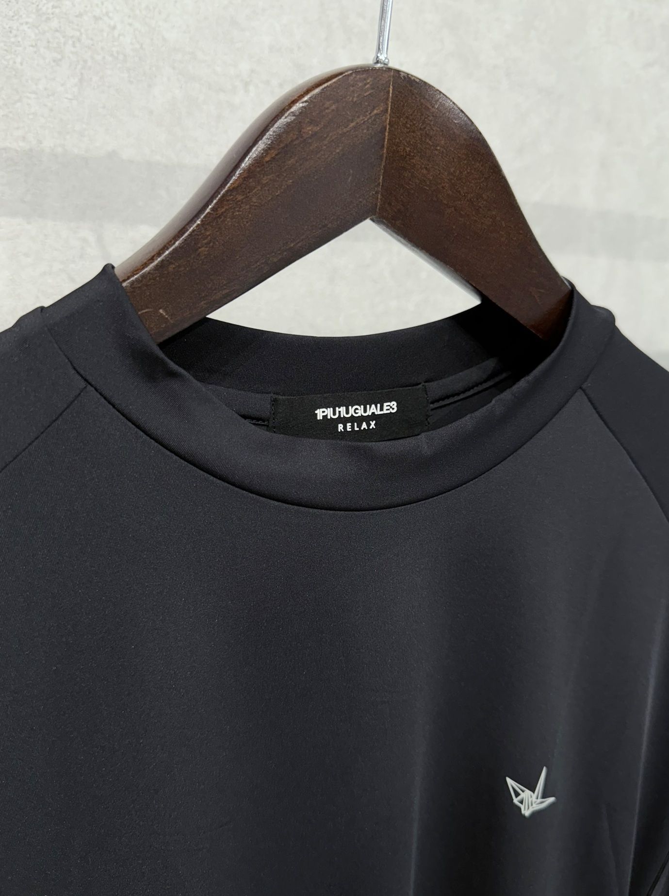 1PIU1UGUALE3 RELAX - パイピングロングTシャツ / ust-25019