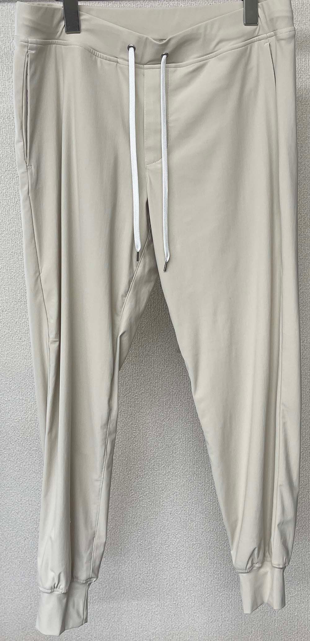 BILLIE NYLON PANTS / RC25-ST-028 / ナイロンリブパンツ / ベージュ