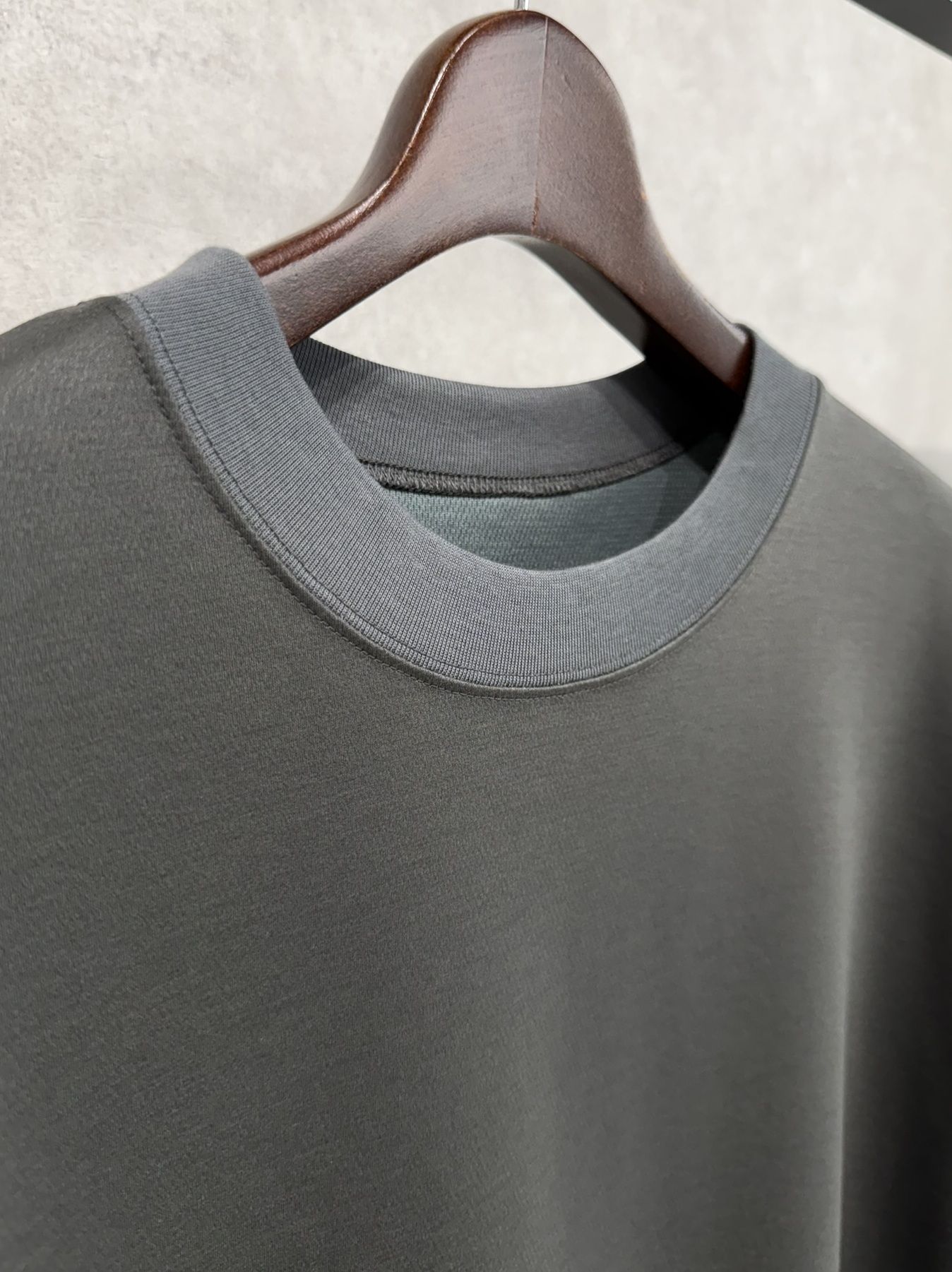 REV MESH OVER TEE / RC40-T-004 / メッシュビッグTシャツ / チャコール
