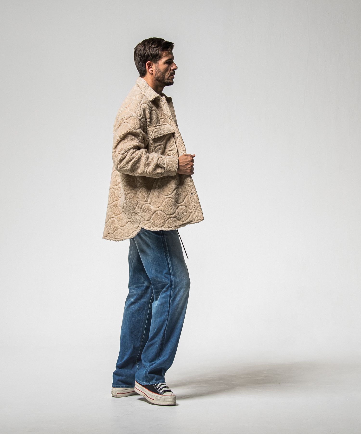 CPO BOA SHIRTS JK / RC38-JK-006 / ボアCPOシャツジャケット / ブラウン (11月上旬入荷予定)