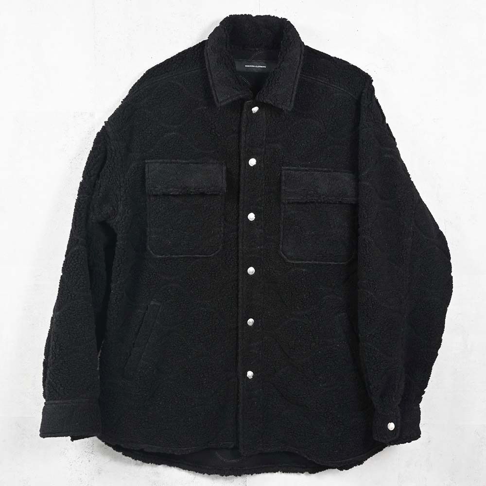 CPO BOA SHIRTS JK / RC38-JK-006 / ボアCPOシャツジャケット / ブラック (11月上旬入荷予定)