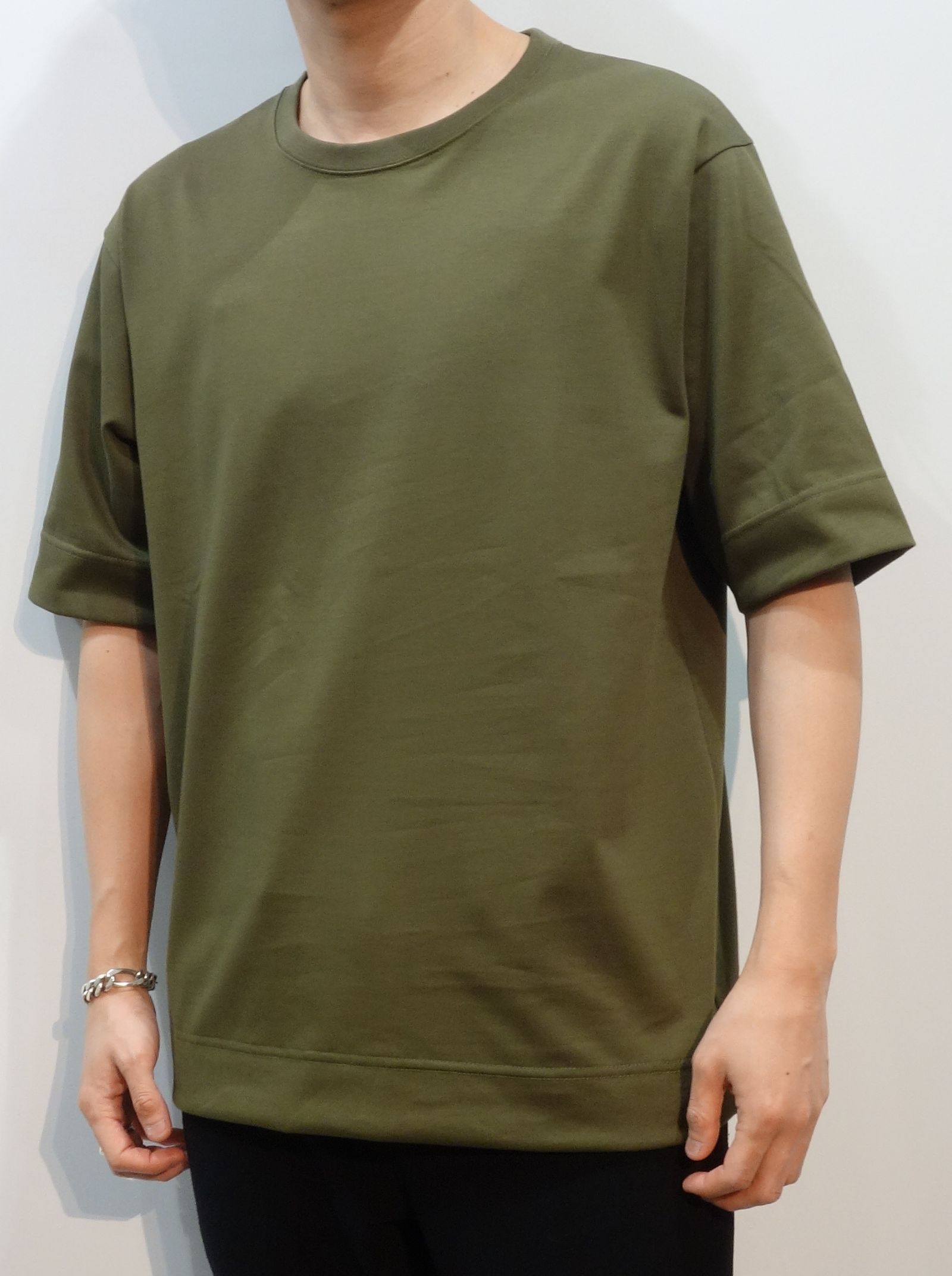 UNPLUGGED BACK T / OR1-T-002 / プリントTシャツ / カーキ