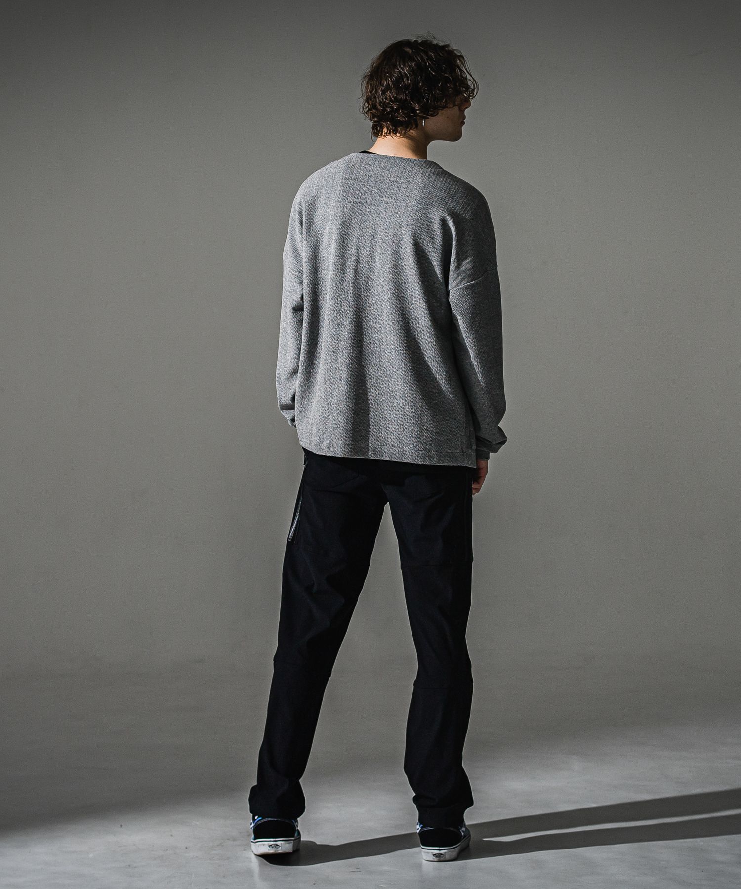 BLISTER KNIT C/D / RC41-C-004 / ブリスターニットカーディガン / グレー (8月下旬入荷予定)