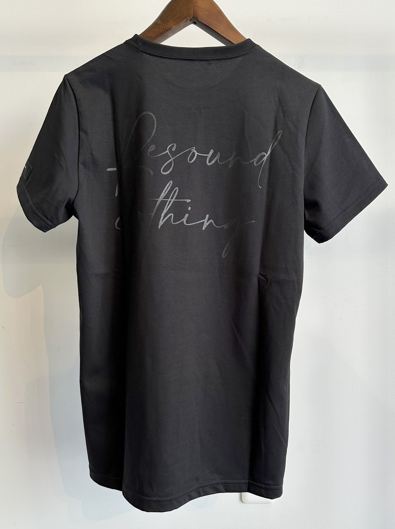 ICON BASIC TEE / RC32-T-001 / バックロゴTシャツ / ブラック×ブラック