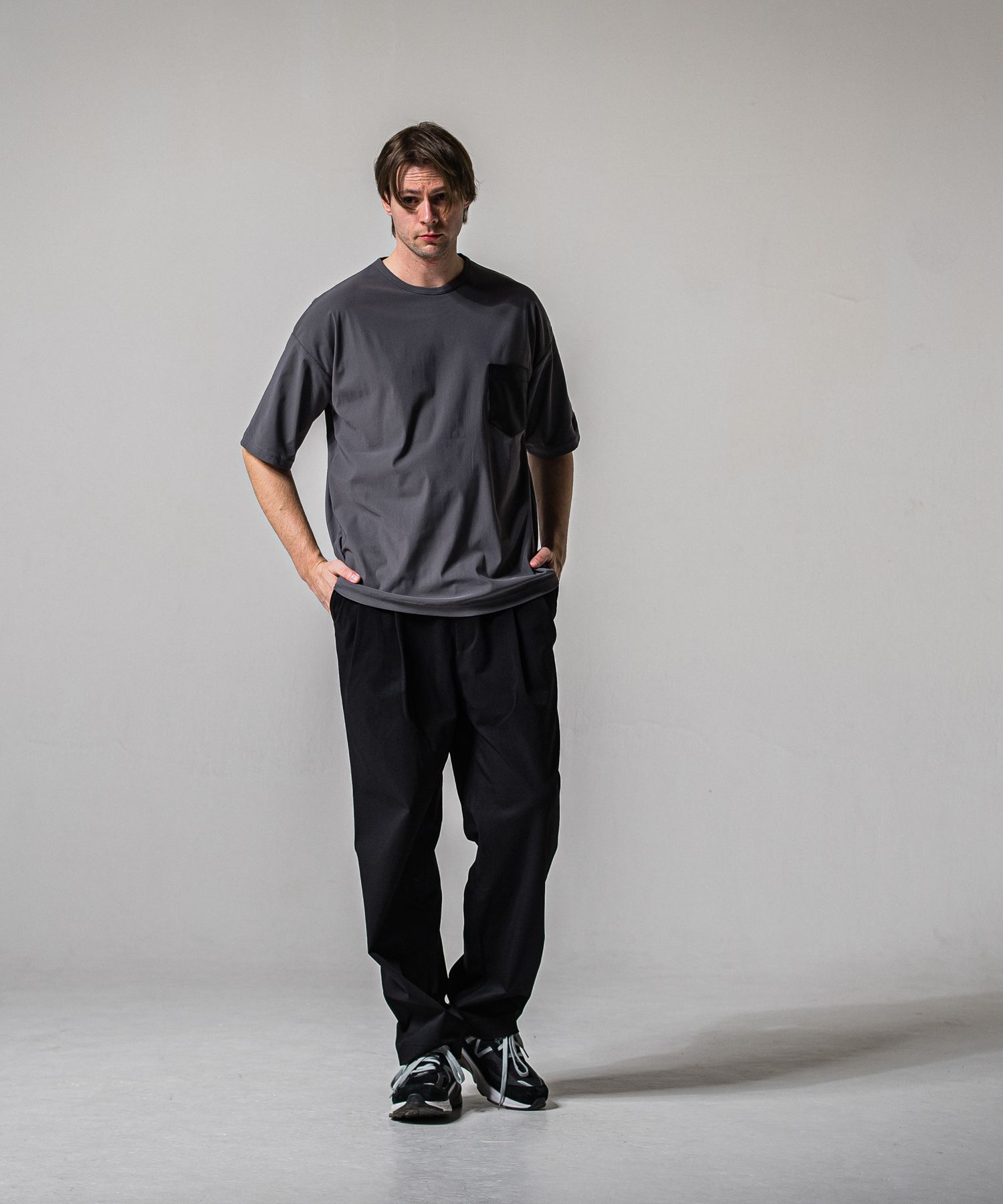 BEN PANTS / RC39-ST-038 / スーパーワイドパンツ / ブラック (1月中旬入荷予定)