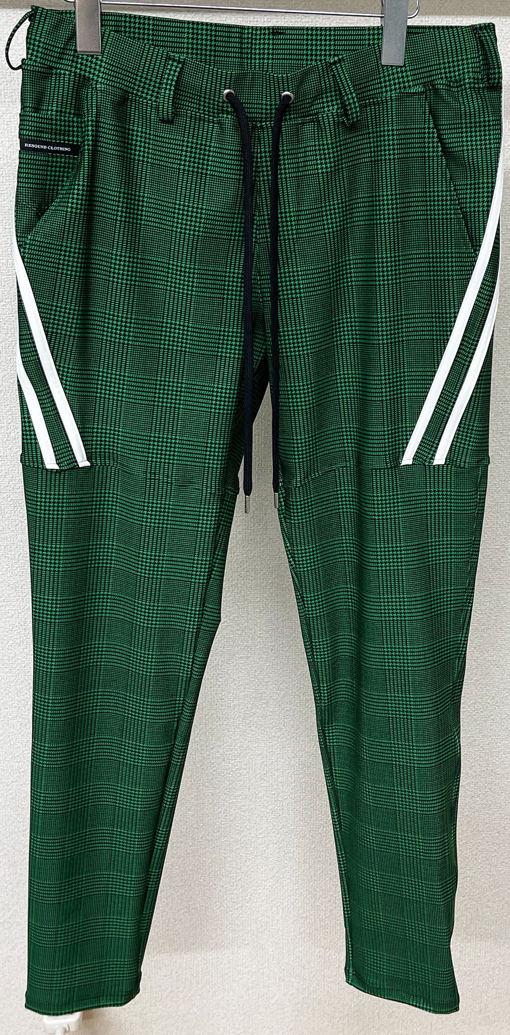 TYLER LINE PANTS / RC28-ST-026 / イージーラインパンツ / グレンチェックグリーン