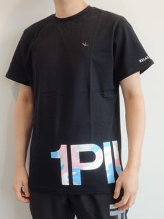 カモ柄ロゴ半袖Tシャツ / ust-22017