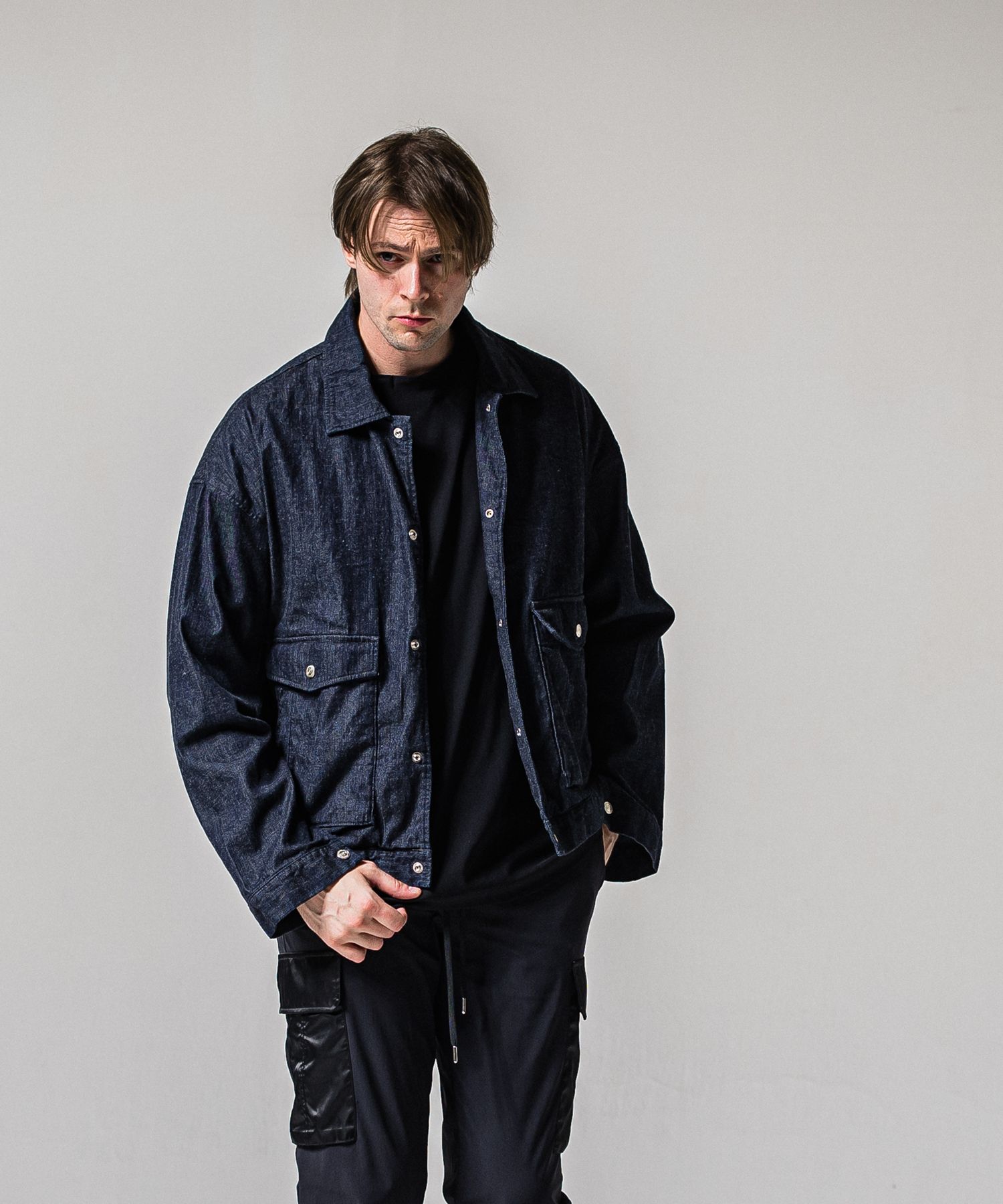 LDENIM AG FLIGHT JACKET / RC39-JK-003 / デニムフライトジャケット / インディゴワンウォッシュ (3月中旬入荷予定)