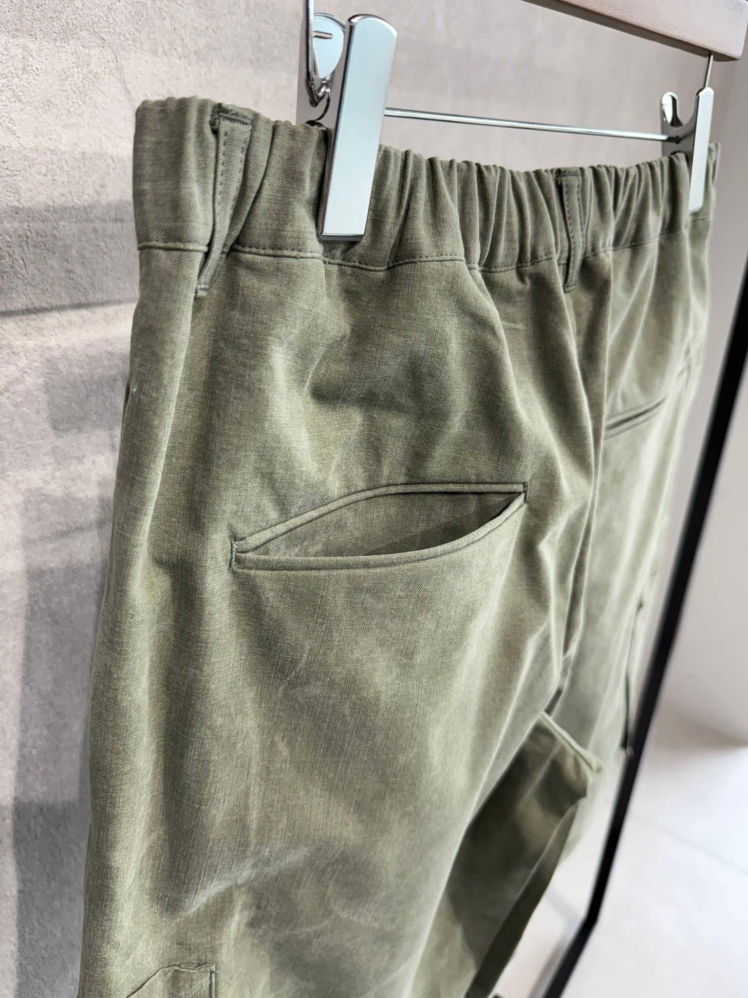 DAVID CARGO HALF PANTS / RC36-HP-007 / ミリタリーカーゴハーフパンツ / ヴィンテージカーキ