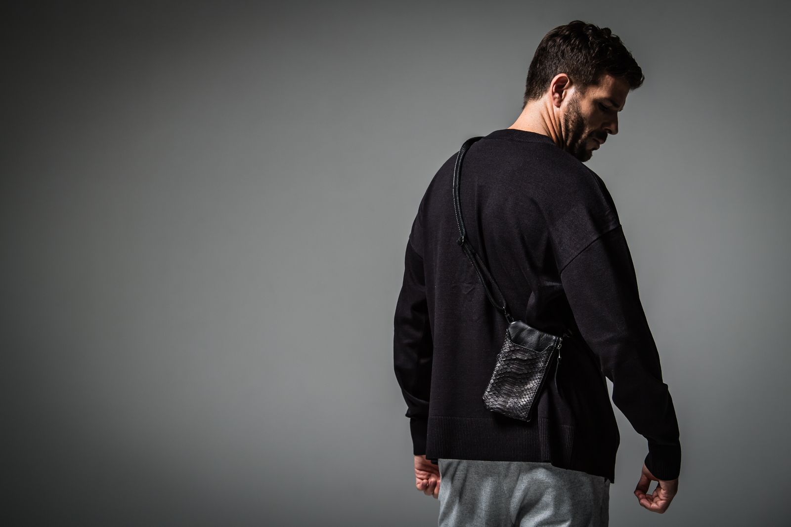 DECADE COLLABO WALLET PHONE BAG / RC30-BAG-005RD / ウォレットスマホショルダーバッグ / ブラック
