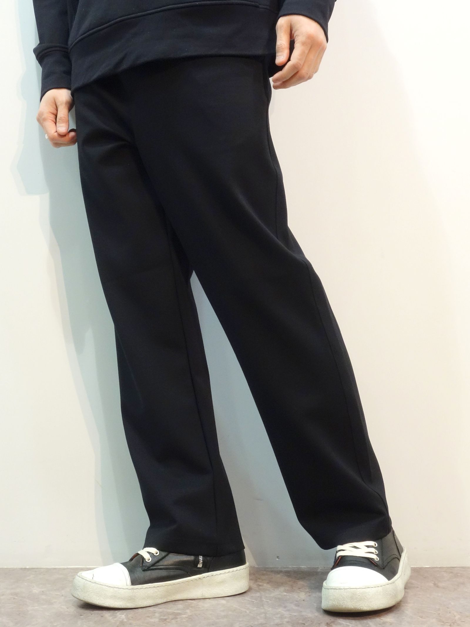 CHRIS EASY WIDE PANTS / RC27-ST-016W / ワイドパンツ / ブラック