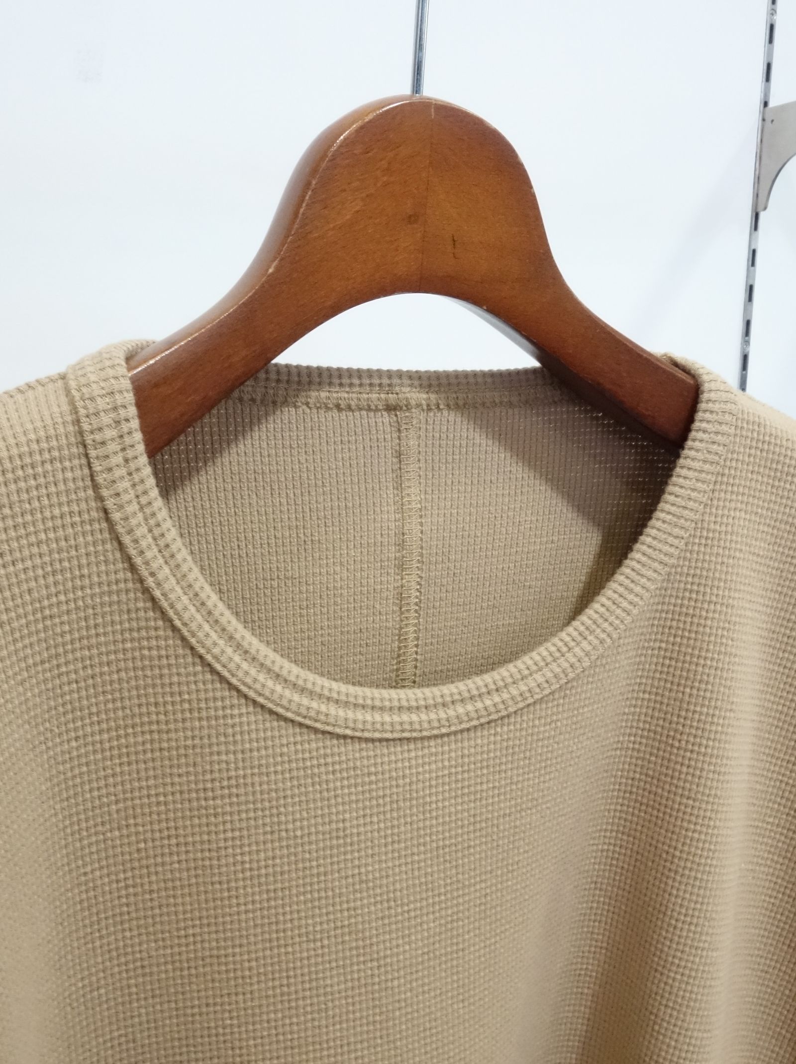 THREE-QUARTER SLEEVE WAFFLE T / RC23-C-001 / 七分袖サーマルTシャツ
