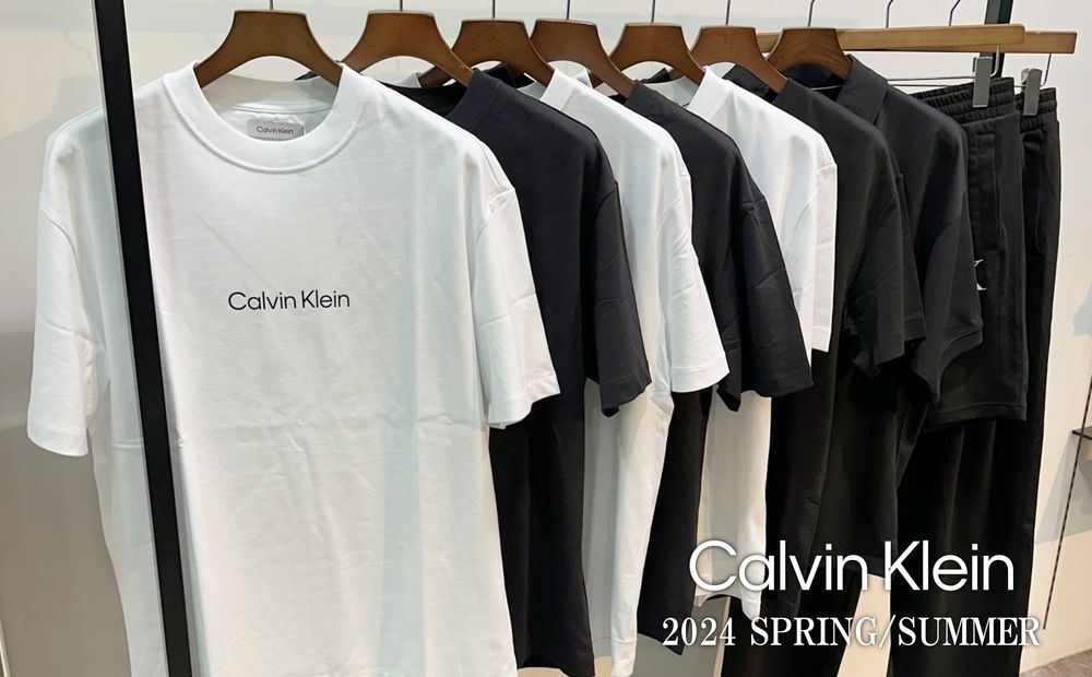 【Calvin Klein】2024春夏の新作が大量入荷!!